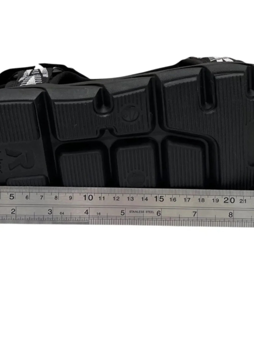 Rieker Men's Cesar 02 Sport Adjustable Walking Sandal Size 10.5/EU 44 Black/Grey